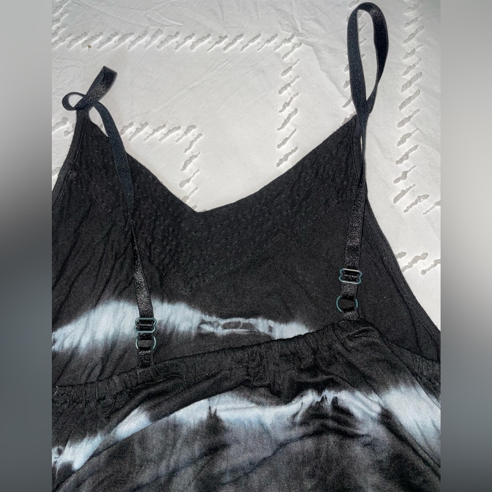 GUC Women's Black & Silver Beaded Maxi Size L - Picture 4 of 6